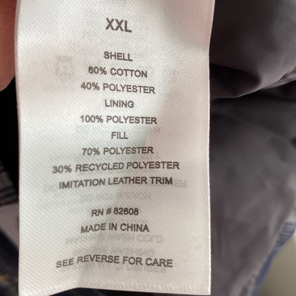 NWT Rugged Elements warm dark navy jacket - Picture 8 of 8